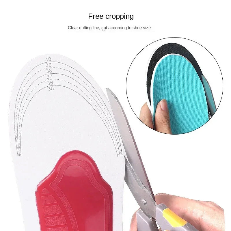 Orthotic Insole Arch Support Flatfoot Orthopedic Insoles Arch Support Flat Feet for Women / Men Orthopedic Plantar Foot Pain