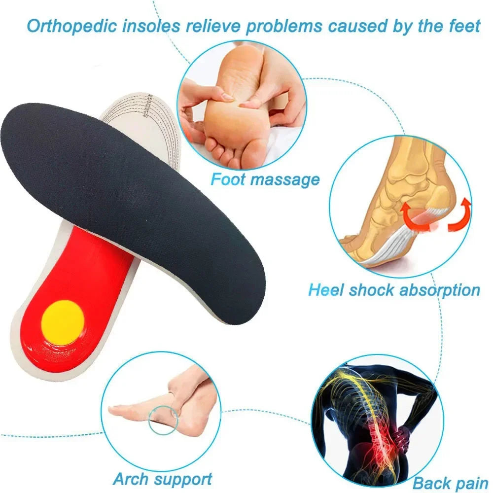 Orthotic Insole Arch Support Flatfoot Orthopedic Insoles Arch Support Flat Feet for Women / Men Orthopedic Plantar Foot Pain